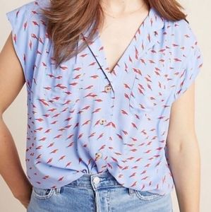 Anthropologie 51 of 52 Conversations Fish print